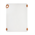 Thumbnail image #1 for STATIKBoard 18 x 24 x 1/2 Inch Rectangular Brown Co-Polymer Cutting Board with Built-In Rubberized Hook