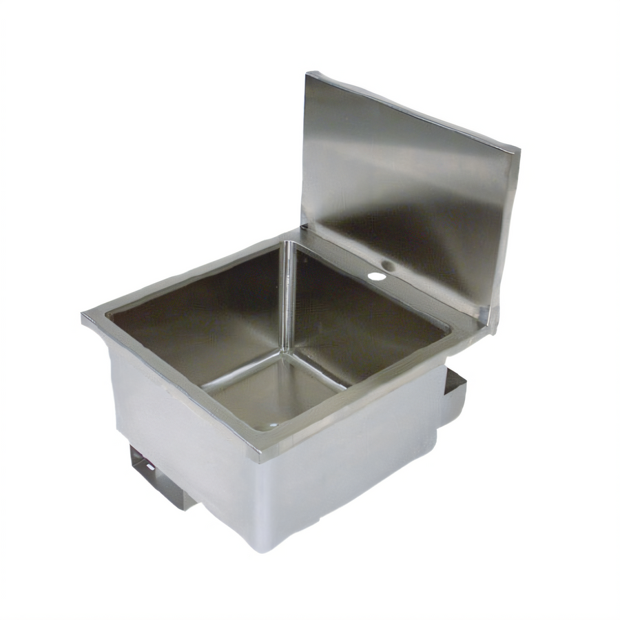 Product image #1 for John Boos Pro-Bowl Wall-Mounted Hand Wash Sink with 16 x 16 x 10 Inch Bowl and 12 Inch Backsplash