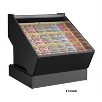 Structural Concepts Oasis FSIB4R Open-Front Refrigerated Self-Service Produce Case, Remote DX, 50-7/8 Inch Wide