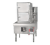 Thumbnail image #1 for Town YF-STMR-SS Gas Steamer Range and Cabinet with AutoFill, Stainless Steel, 2 Compartments, 34-Inch x 41-Inch Base