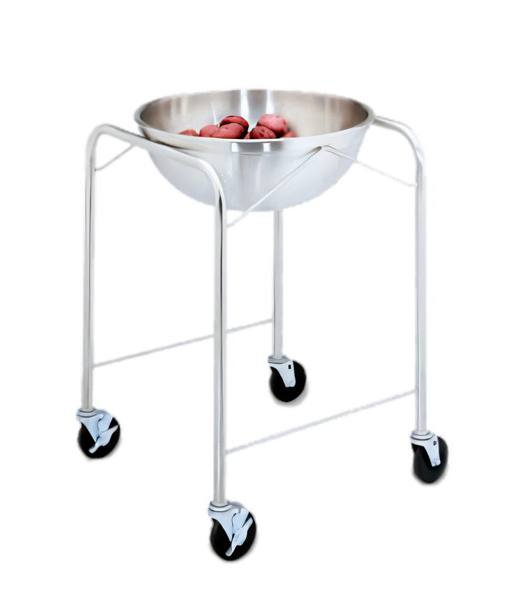 Product image #1 for Vollrath Mobile Stainless Steel Bowl Stand/Dolly for 30-Quart Mixing Bowl