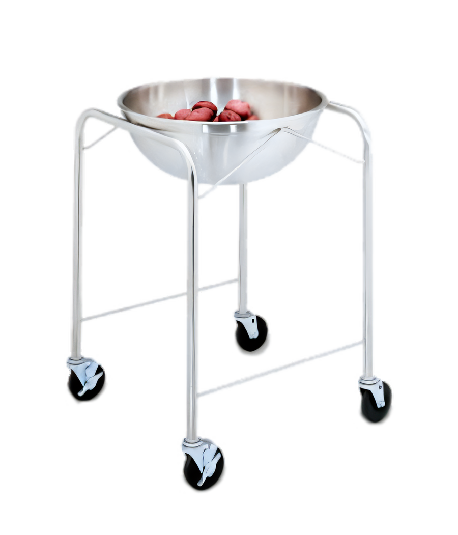 Product image #1 for Vollrath Mobile Stainless Steel Bowl Stand/Dolly for 30-Quart Mixing Bowl