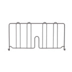 Thumbnail image #1 for Metro Super Erecta DD18K4 Shelf Divider, 8 x 18 in, Gray Epoxy-Coated Polymer