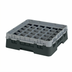 Thumbnail image #2 for Cambro Camrack® Full Size 36-Compartment Glass Rack with Soft Gray Extender, Black