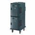 Thumbnail image #1 for Cambro Ultra Camcart H-Series 2-Compartment Electric Front-Loading Heated Food Pan Carrier, 110V, Granite Green