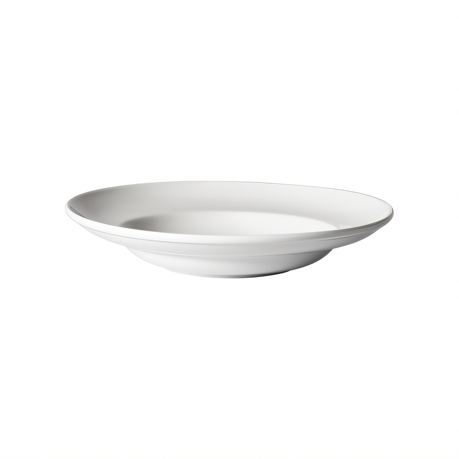 Product image #1 for Winco Specialty Mediterranean Porcelain Pasta Bowl, 12 oz, 9-Inch Round, White