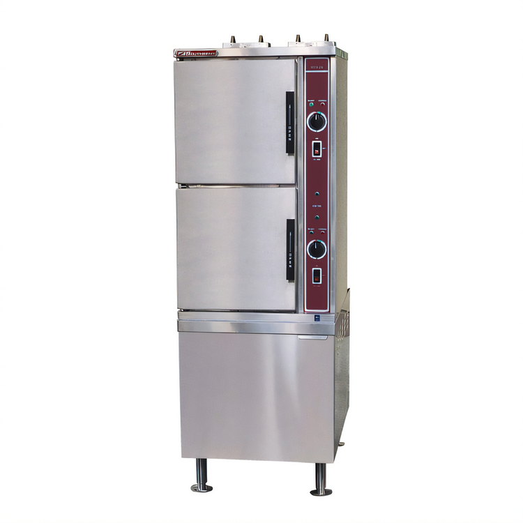 Product image #1 for Southbend Steam GSX-10HE-SB Gas Convection Steamer with 2 Compartments and 10-Pan Capacity
