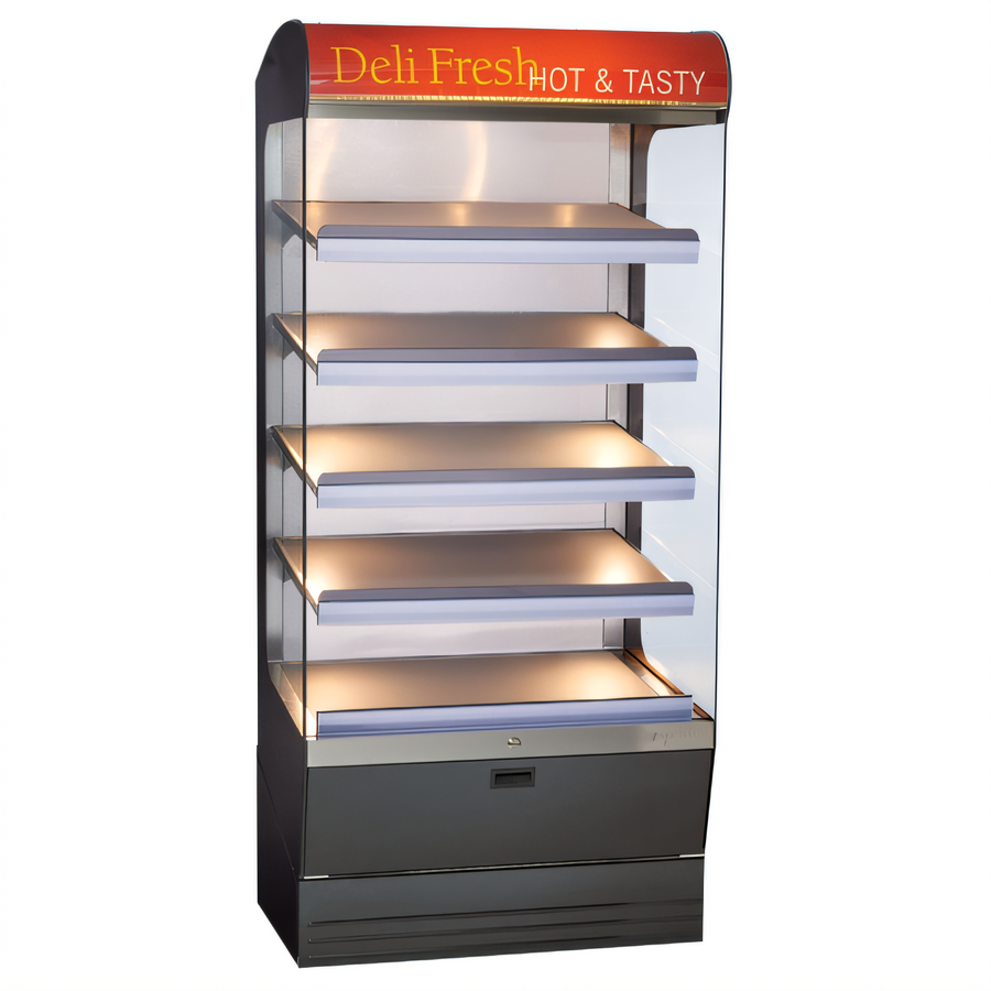 Product image #1 for Alto-Shaam Halo Heat 36-Inch Self-Service Heated Shelf Merchandiser, Floor Model, 5 Shelves