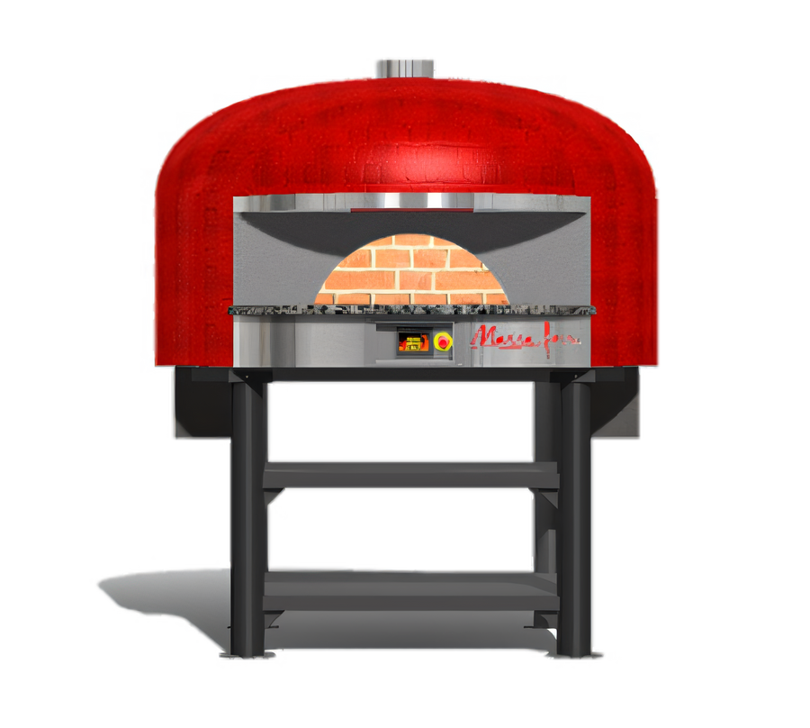 Product image #1 for Marra Forni Neapolitan Gas-Fired Brick Pizza Oven with 59-Inch Round Cooking Deck and Stand