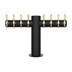 Thumbnail image #1 for Micro Matic Metropolis T 8-Faucet Matte Black Glycol-Cooled Draft Tower