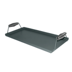 Thumbnail image #1 for Comstock-Castle 14022 2-Burner Steel Lift-Off Griddle, 7-Gauge, 14 x 23 Inches
