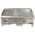 Thumbnail image #1 for 36-Inch Countertop Natural Gas Griddle and Charbroiler Combo, 24-Inch Griddle, 12-Inch Charbroiler
