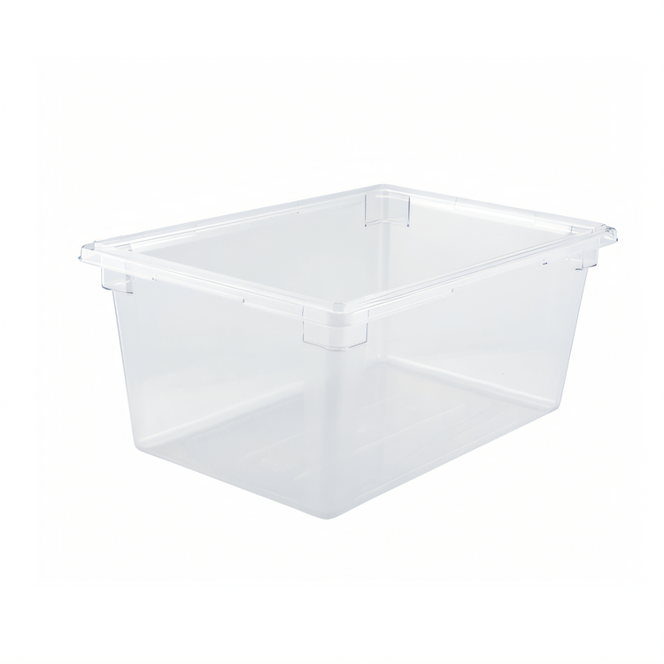 Product image #1 for Winco Full-Size Clear Polycarbonate Food Storage Box, 17 Gallon, 12-Inch Deep