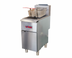 Thumbnail image #1 for IKON Cooking IGF-75/80-NG Natural Gas Tube Fryer, 75-80 lb Capacity, Millivolt Controls