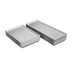 Thumbnail image #1 for White ABS Cryolac Rectangular Bakery Display Platter, 18 x 26 x 1 Inch