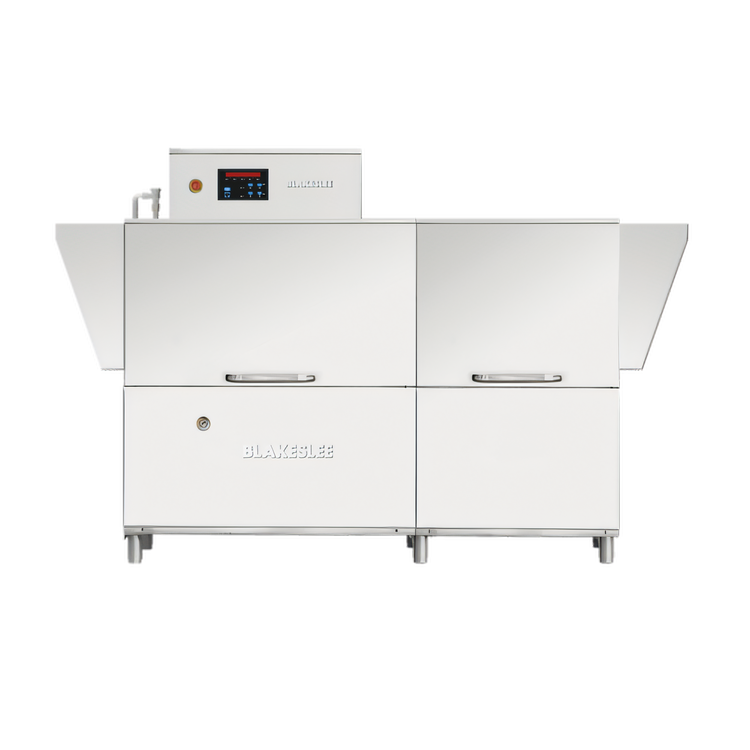 Product image #1 for Blakeslee RC86 High-Temp Conveyor Dishwasher with Prewash, Double Rinse, and Booster