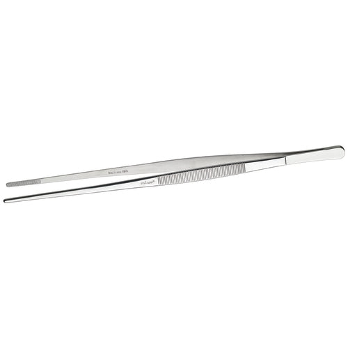 Product image #1 for Winco 10-Inch Straight Plating Tweezer Tongs, 18/8 Stainless Steel