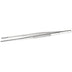 Thumbnail image #1 for Winco 10-Inch Straight Plating Tweezer Tongs, 18/8 Stainless Steel