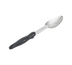 Thumbnail image #1 for Vollrath Ergo Grip Heavy-Duty 13-13/16 Inch Slotted Spoon with Black Nylon Insulated Handle
