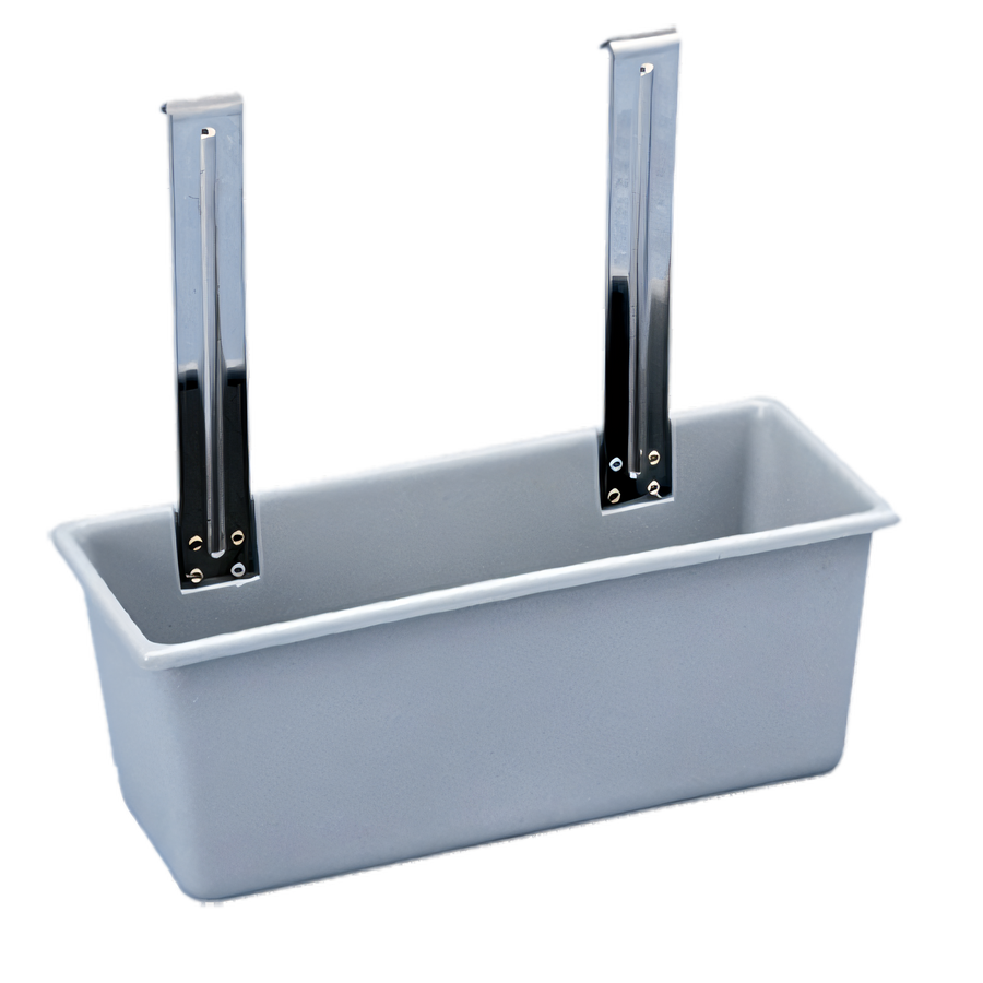 Product image #1 for Vollrath Gray Plastic Silver Bin for Bussing Carts