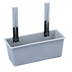 Thumbnail image #1 for Vollrath Gray Plastic Silver Bin for Bussing Carts