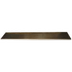 Thumbnail image #1 for Micro Matic Stainless Steel Surface Mount Drip Tray Trough with Perforated PVD Brass Screen, 51 Inch x 8 Inch