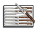 Thumbnail image #1 for Victorinox 6-Piece Steak Knife Set with 4-3/4-Inch Spear Point Blades and Wood Handles