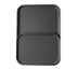Thumbnail image #2 for Cambro Camtray Rectangular Fiberglass Insert Tray for 1520, 10-1/8 x 15 Inch, Cambro Red