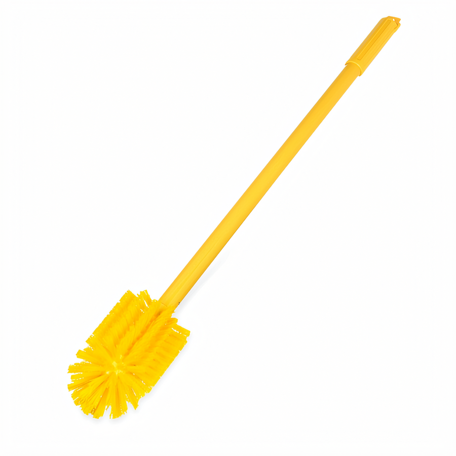 Product image #1 for Sparta Multi-Purpose Valve & Fitting Brush with 30-Inch Handle, 4-Inch Round Head, Yellow