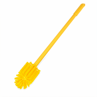 Sparta Multi-Purpose Valve & Fitting Brush with 30-Inch Handle, 4-Inch Round Head, Yellow