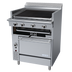 Thumbnail image #1 for Garland Cuisine Series Heavy Duty 36-Inch Gas Charbroiler Range with Briquettes and Convection Oven