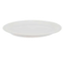 Thumbnail image #2 for Crestware Alpine White 13-1/2 x 10-5/8 Inch Oval Narrow Rim Vitrified Ceramic Platter