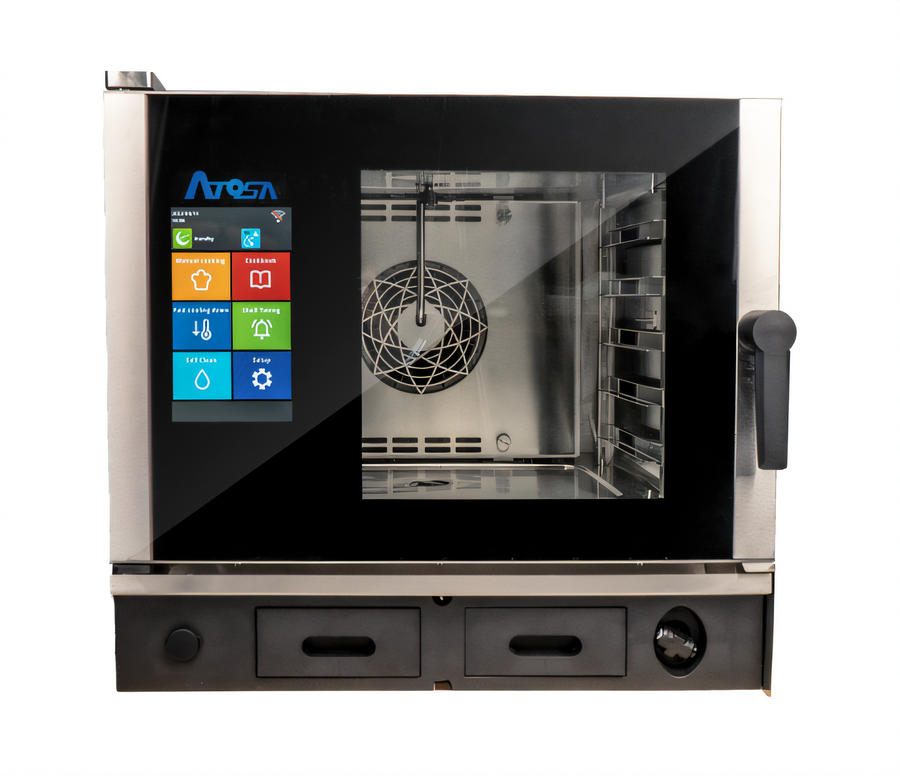 Product image #1 for Atosa CookRite AEC-0511E Electric Boilerless Combi Oven with 10-Inch Smart Touch Screen