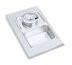 Thumbnail image #1 for Vollrath Half-Size Adaptor Plate with One 8-3/8-Inch Hole for 7-1/2 Qt Inset