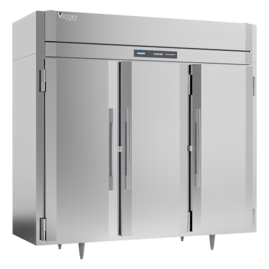Product image #1 for Victory UltraSpec V-Core 3-Section Extra Wide Solid Door Reach-In Freezer, 74.16 Cu. Ft.