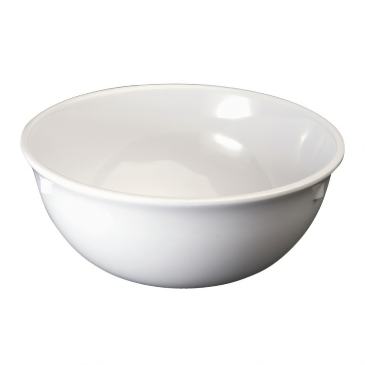 Product image #2 for Winco 15 oz White Melamine Nappie Bowl