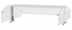 Thumbnail image #1 for Turbo Air 60-Inch Double-Sided Stainless Steel Food Bar Sneeze Guard for JBT-60