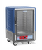 Thumbnail image #1 for Metro C5 3 Series Mobile Half-Height Heated Holding Cabinet with Clear Polycarbonate Door