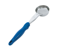 Vollrath Spoodle® 2 oz Solid Round Portion Control Serving Spoon, Blue Handle