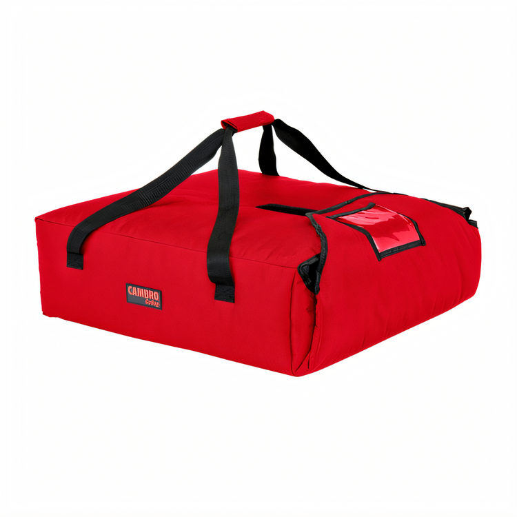 Product image #1 for Cambro GoBag Standard Pizza Delivery Bag for 2 20-Inch or 3 18-Inch Pizza Boxes, 20-3/4 x 21-3/4 x 6-1/2 in., Red