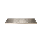 Thumbnail image #1 for Micro Matic USA DP-820D-36 36-Inch x 8-Inch Surface-Mount Stainless Steel Drip Tray Trough with Perforated Screen