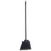 Thumbnail image #1 for Winco Medium-Duty Flagged Lobby Broom with 30-Inch Metal Handle, Black Bristles