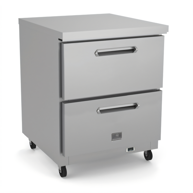 Product image #1 for Kelvinator Commercial 1-Section 2-Drawer Undercounter Refrigerator, 6.5 Cu. Ft., 27-Inch Wide