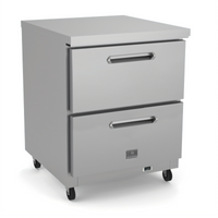 Kelvinator Commercial 1-Section 2-Drawer Undercounter Refrigerator, 6.5 Cu. Ft., 27-Inch Wide