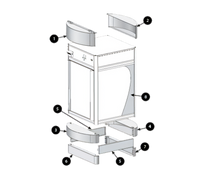 Hatco FDWD-INSET2 Food Display Case Parts