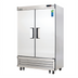 Thumbnail image #1 for Everest EBSR2 Two-Section Bottom-Mount Reach-In Refrigerator, 48 Cu. Ft., Stainless Steel