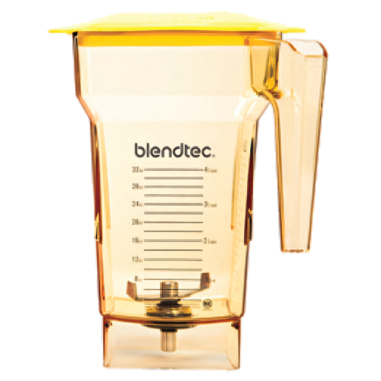 Product image #1 for Blendtec FourSide Colored Blender Jar Set, Yellow, 75 oz, 5-Pack
