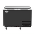 Thumbnail image #1 for KoolMore 50-Inch Commercial Glass Froster, 14 Cu. Ft., Black Steel Finish, Top Sliding Door