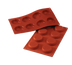 Thumbnail image #1 for Silikomart 8-Cavity Silicone Flan Mold