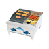 Thumbnail image #1 for Comstock-Castle 24-Inch Countertop Gas Char-Broiler/Griddle Combination with 12-Inch Griddle and Lava Broiler
